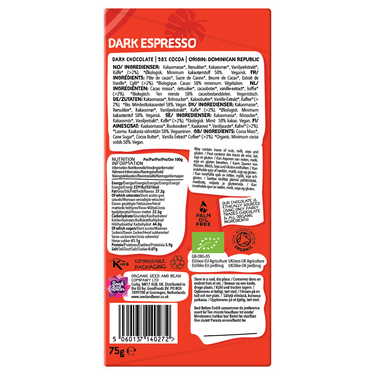 Seed and Bean - 58% Dark Espresso